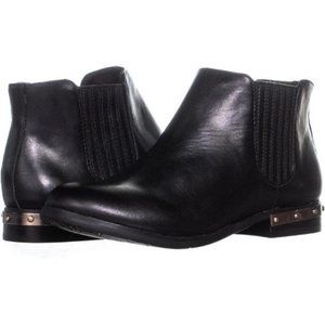 ZOE + LUCA CARNABY LEATHER STUD ANKLE BOOTIE 8.5 *
